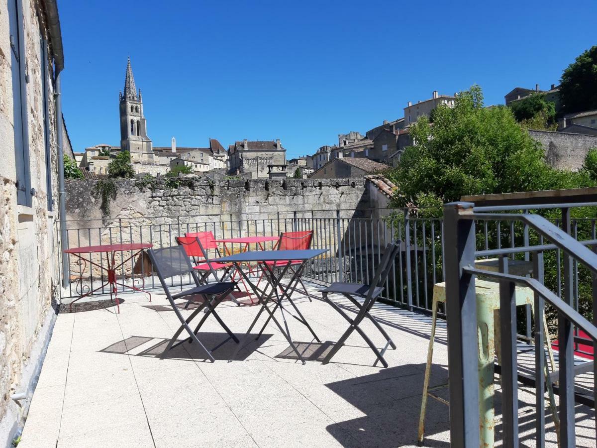 Les Logis Des Vignobles Sainte Emilion En Duplex N 3 Avec Terrasse Apartment Exterior photo
